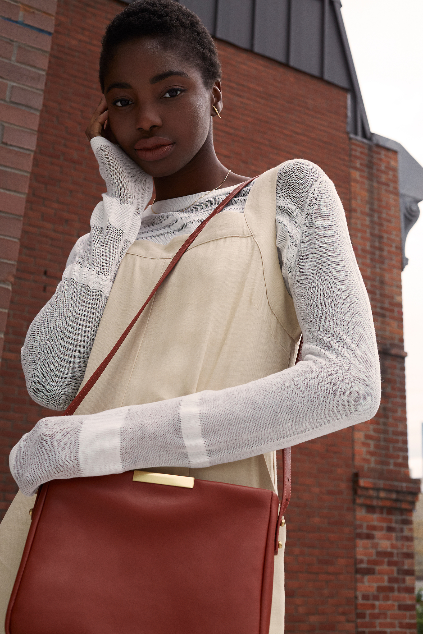 Luxury campaign portrait.