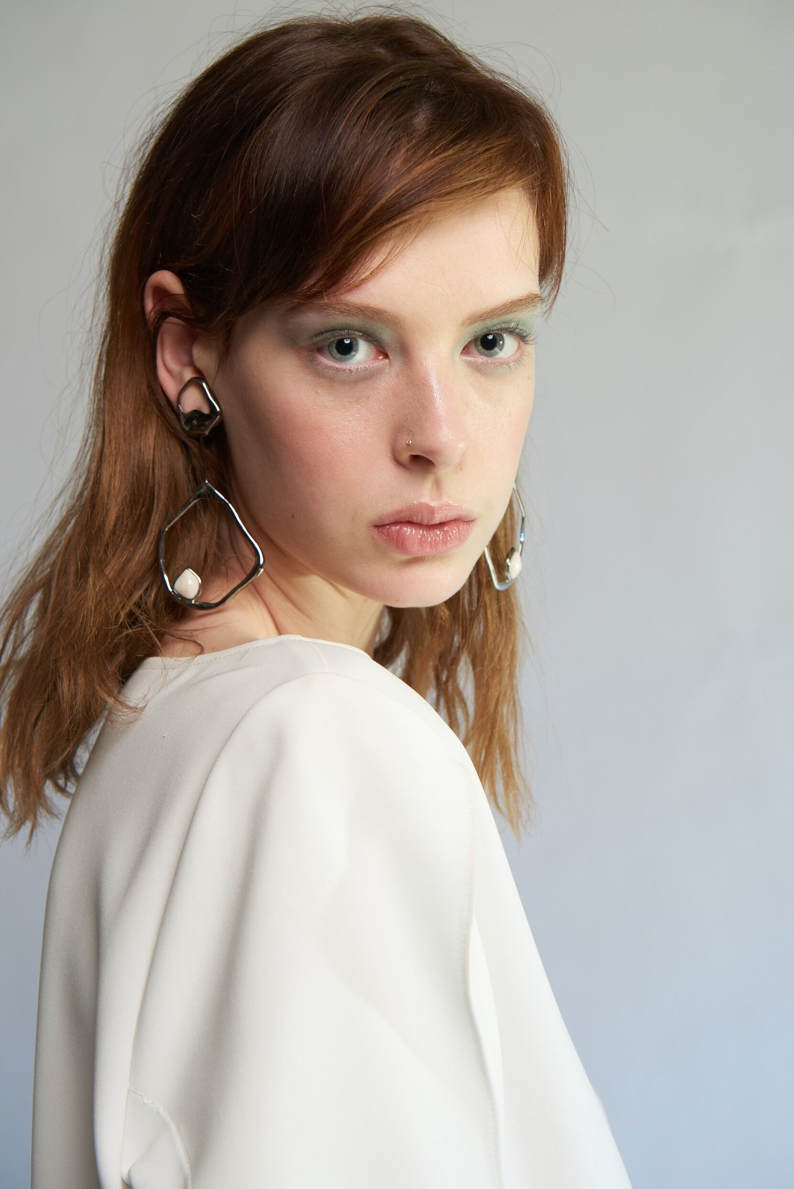 Editorial fashion portrait.