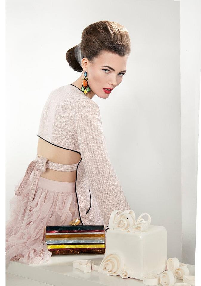 Black and white editorial portrait.